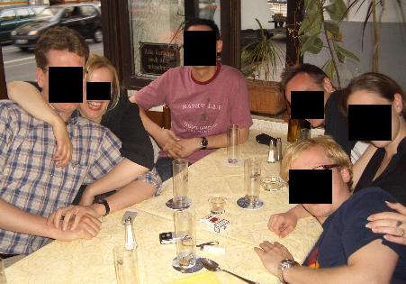 our little get-together yesterday night