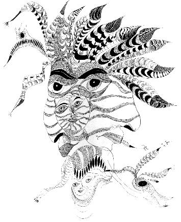 drawing by unica zuern